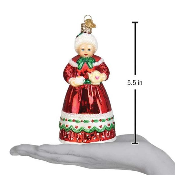 Mrs. Claus Christmas Ornament with Keepsake Box | Old World Christmas | NWT - Picture 5 of 7
